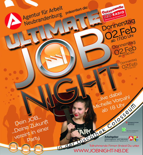 Ultimate Job-Nacht am 2. Februar 2017