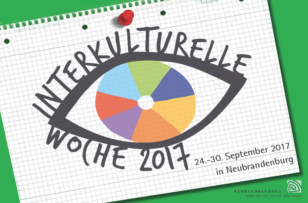 Logo Interkulturelle Woche 2017 Stadt Neubrandenburg