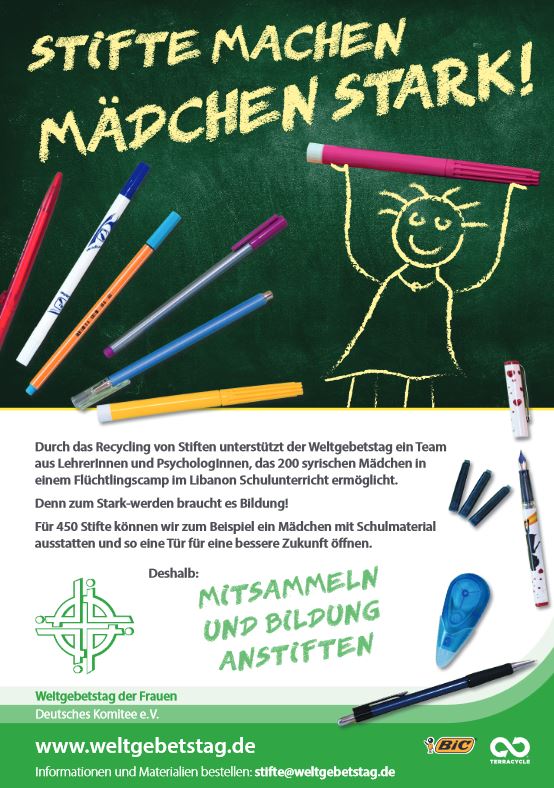 Stifte machen M&auml;dchen stark