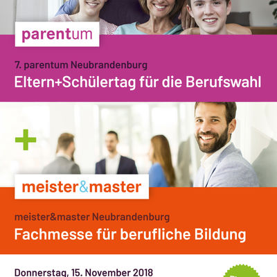 m&m+parentum Plakat