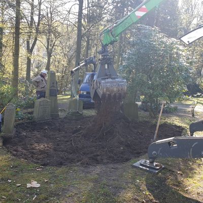Geschütztes Familiengrab von Neubrandenburgs Senator Giesecke wird neu angelegt