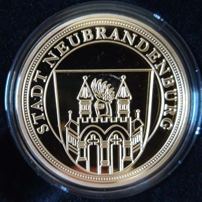 Wilhelm-Ahlers-Medaille der Stadt Neubrandenburg
