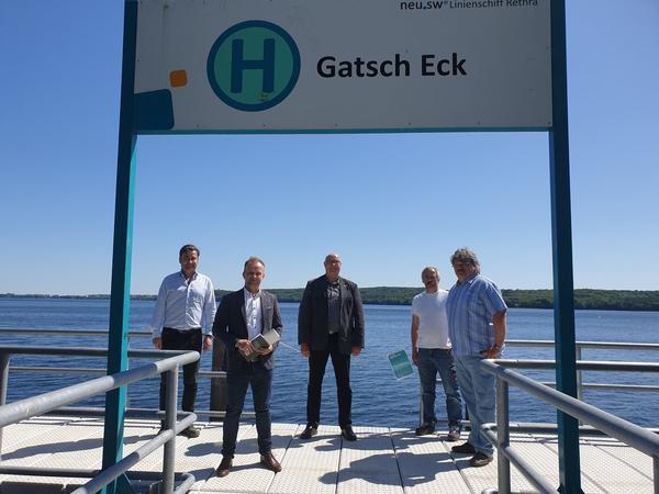 Die Schiffsanlegestege am Tollensesee in Gatsch Eck und in Klein Nemerow wurden heute nach umfangreichen Instandsetzungsarbeiten eingeweiht.