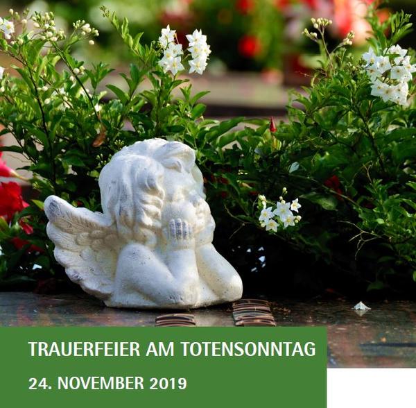Trauerfeier am Totensonntag 2019