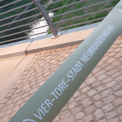 Eröffnung Lindebachbrücke am Kulturparkeingang
