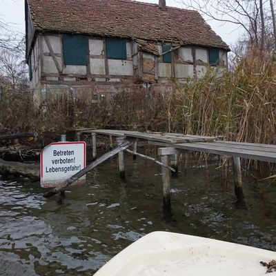 Fischerhaus wird notgesichert
