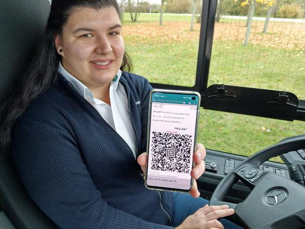 Die »HandyTicket Deutschland«-App wird von den Neubrandenburger Fahrgästen bereits gut angenommen.