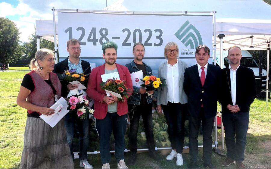 Würdigung des Ehrenamtes durch die Stadtvertretung der Vier-Tore-Stadt Neubrandenburg am -Tag der Vereine-, Sonnabend, den 3. September 2022