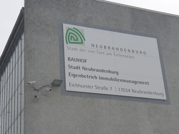 Bauhof der Stadt Neubrandenburg