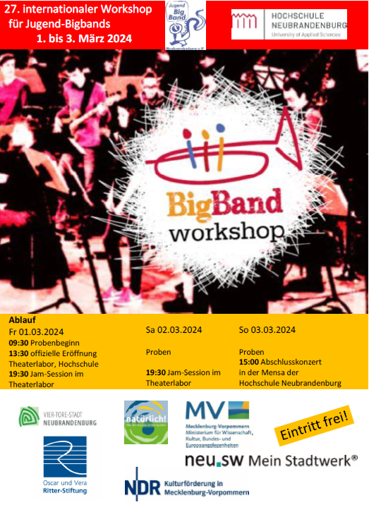 27. Internationaler Workshop für Jugend-Bigbands
