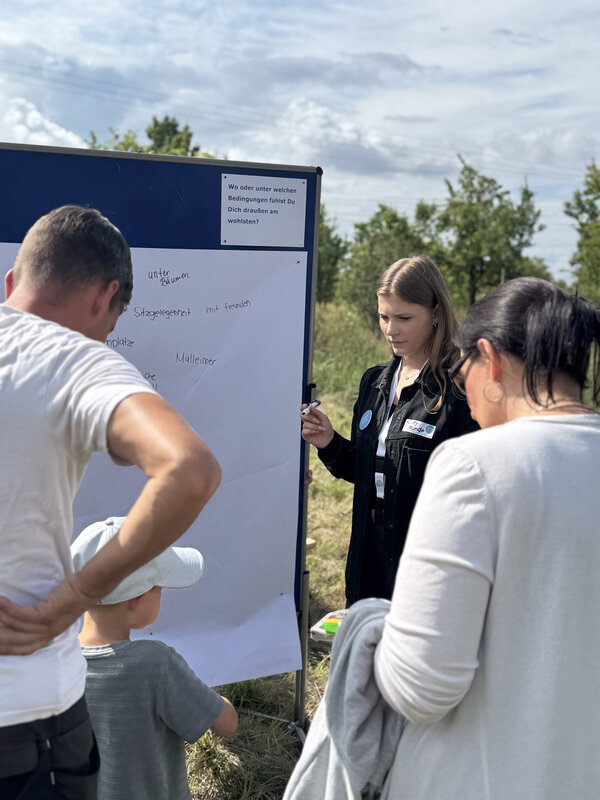 Beteiligung zum Spiel- und Bewegungsplatz "Am Steep"