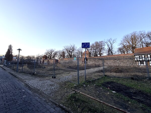 Bauma�nahme Poststra�e-Markgrafenstra�e