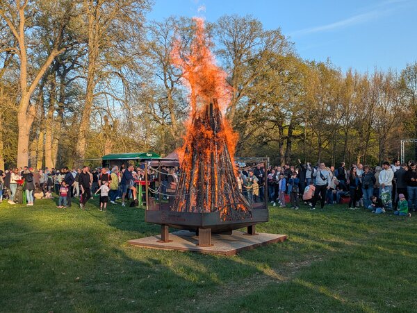 Osterfeuer (Foto 2025)