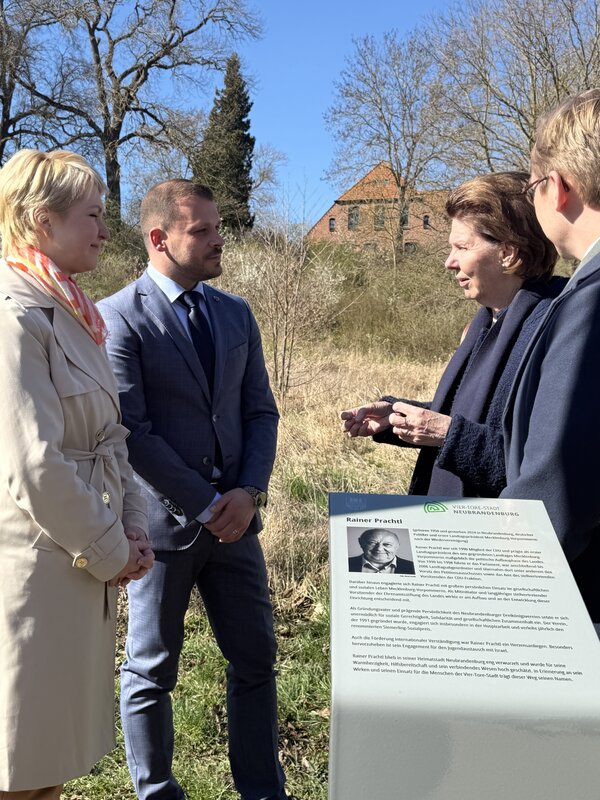 Einweihung Rainer-Prachtl-Weg