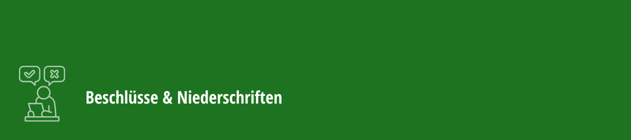 Stadtvertretung Beschl&uuml;sse und Niederschriften