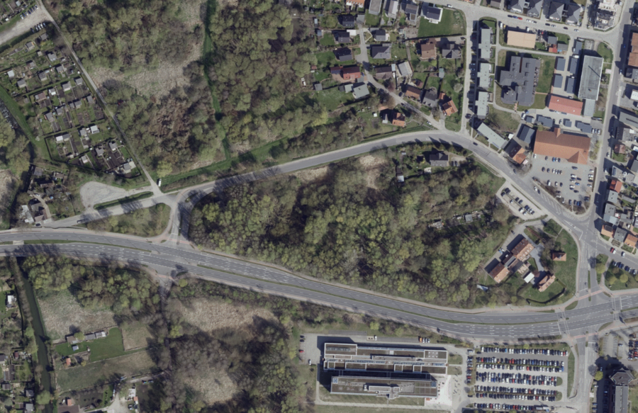Gehweg Rostocker Stra&szlig;e