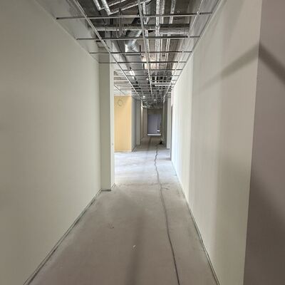 Der Innenausbau erreicht die n&auml;chste Etappe