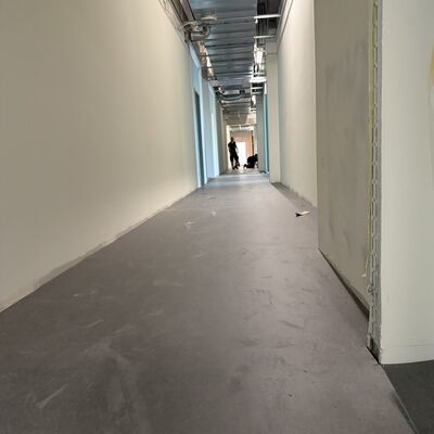 Der Innenausbau erreicht die n&auml;chste Etappe
