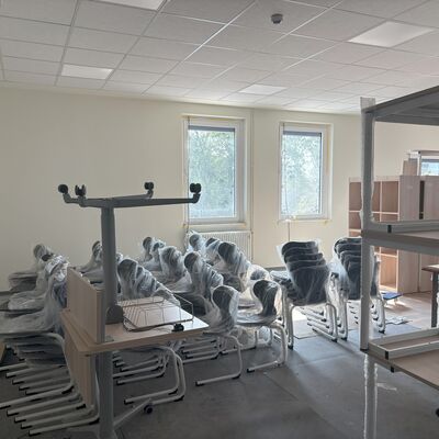 Baustellenansicht Grundschule Datzeberg
