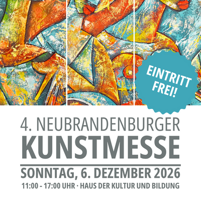 Kunstmesse Flyer